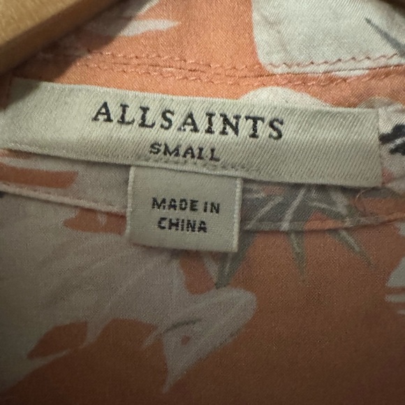 All Saints Pink Tiger Shirt Dress (As seen on TV) - Picture 4 of 8